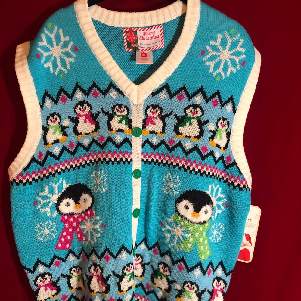 Christmas sweater vest